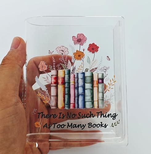 Book Shaped Bookmark Holder, Reading Accessories Gift for Book Lovers, Women, Librarians thumbnail 3