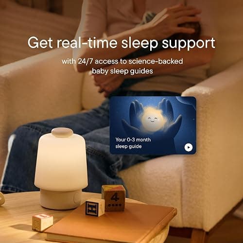 Hatch Baby Sound Machine, Night Light (Putty) | Sleep Support | Registry Essential, Routine Builder, Time-to-Rise Alarm Clock, White Noise, Nursery Stories, Toddler Kids (Wi-Fi) thumbnail 7