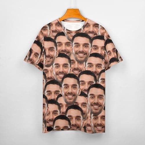 Custom T Shirts Add Your Own Custom Text Name Personalized Message Or Image Customized T Shirts Personalized Custom Tshirt thumbnail 4