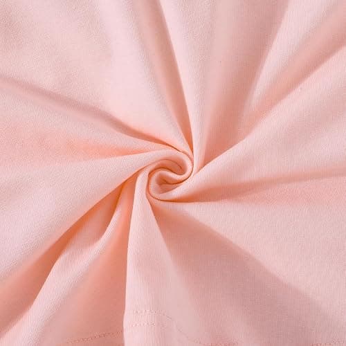 ZFZDRen 3-14Y Girl Solid Color Flared Skater Skirt with Pocket Elastic Waist A-Line Skirt for Kids Cotton Blend Casual Skirt thumbnail 8