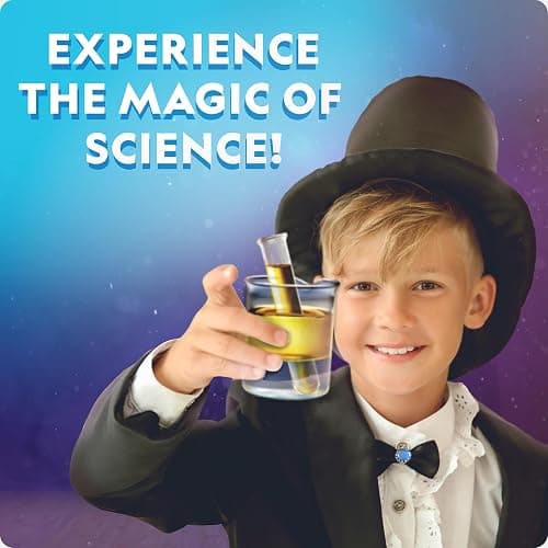 NATIONAL GEOGRAPHIC Science Magic Kit – Science Kit for Kids with 100+ Unique Experiments and Magic Tricks, Chemistry Set and STEM Project, A Great Gift for Boys and Girls (Amazon Exclusive) thumbnail 4
