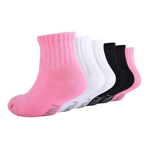 Under Armour girls Multi Pack Quarter Sock thumbnail 4