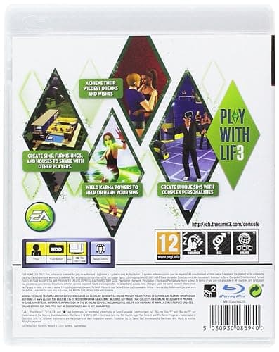 The SIMS 3 PS3 [PlayStation 3] thumbnail 2