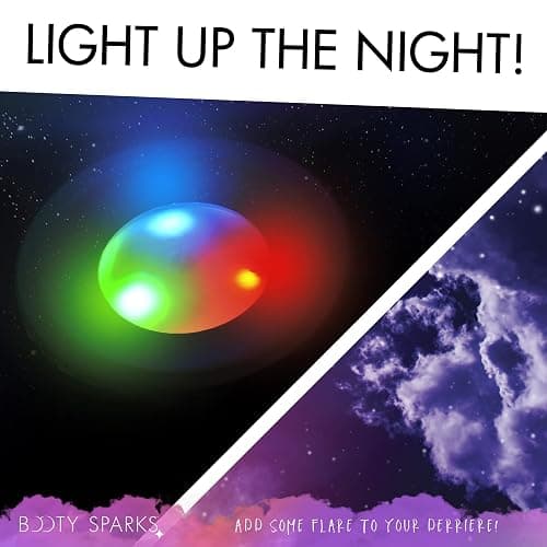 Light Up LED Glowing Anal Butt Plug Body Safe Medium thumbnail 3