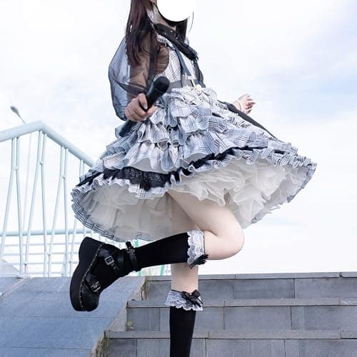 ZZEQYG Womens Girls Kawaii Lolita Gothic Dress Anime Broken Doll Costume Lockable Dress thumbnail 2