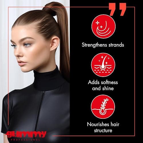 Gummy Professional - Hair Wax for Men - Ultra Hold Styling Pomade for Dry, Damp Hair - Water-Based Texturizing Clay Paste with Provitamin B5 & Keratin - Strong Hold - Alcohol & Paraben-Free - 150ml thumbnail 3