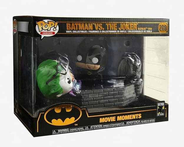 Funko Pop! Movie Moment: Batman 80th - Batman & Joker (1989), Multicolor thumbnail 6