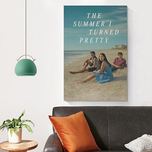 Teleplay The Summer I Turned Pretty Canvas Poster Canvas Wall Art Poster For Room Aesthetic And Decor Poster For Bedroom Living Room Bathroom Kitchen Office Decor 08x12inch(20x30cm) Unframe-style thumbnail 4