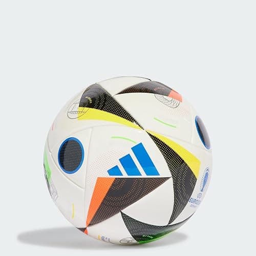 adidas Euro24 Mini White/Black/Globlu Taglia unica thumbnail 5
