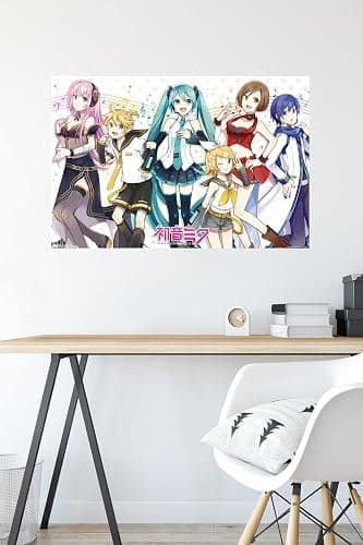 Trends International Hatsune Miku - Musical Group Wall Poster, 22.375" x 34", Unframed Version thumbnail 4