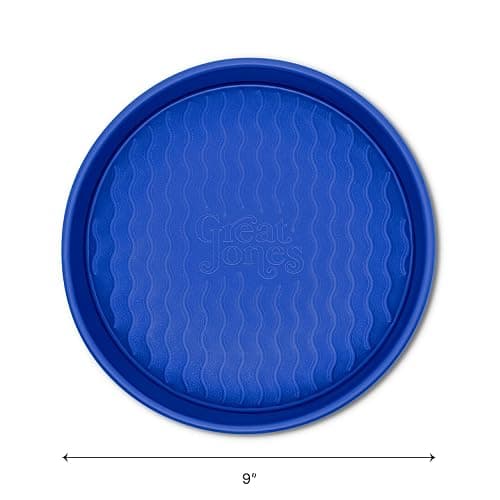 Great Jones Patty Cake (Blueberry) | Nonstick 9-Inch Round Cake Pan | Heavy-Duty Aluminized Steel | Easy Release Coating | Oven-Safe Up to 450°F | Even Heat Distribution | Dishwasher-Friendly thumbnail 2