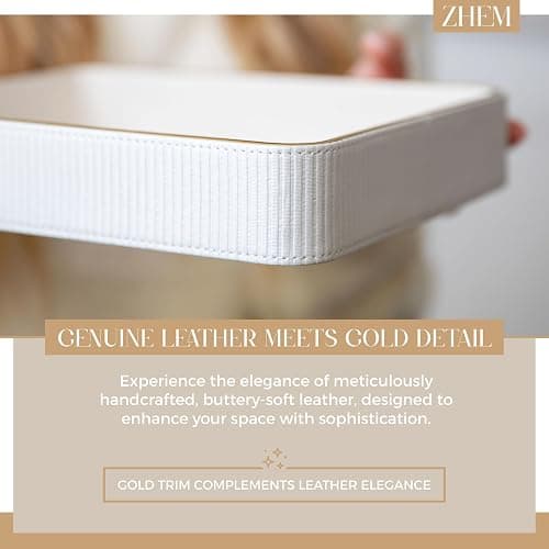 Perfume Tray for Women Valet Tray Night Stand Bedside Organizer| Perfume Organizer Catchall| Perfume Trays for Dresser Vanity Tray for Dresser Countertop| Perfume Holder thumbnail 11