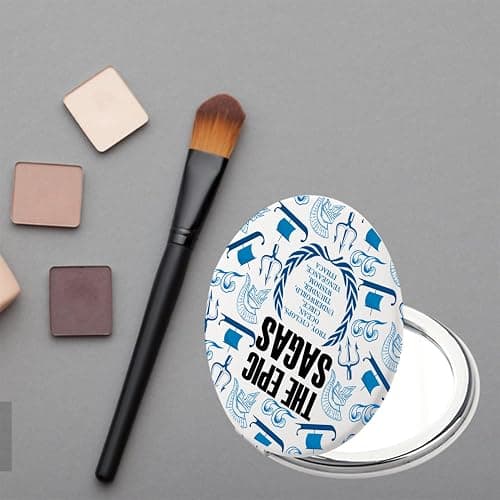 FADDBUK Epic The Musical Lover Gift Ocean Sagas Gift Ocean Saga Makeup Mirror for Musical Fan (Musical Saga Mirror) thumbnail 2