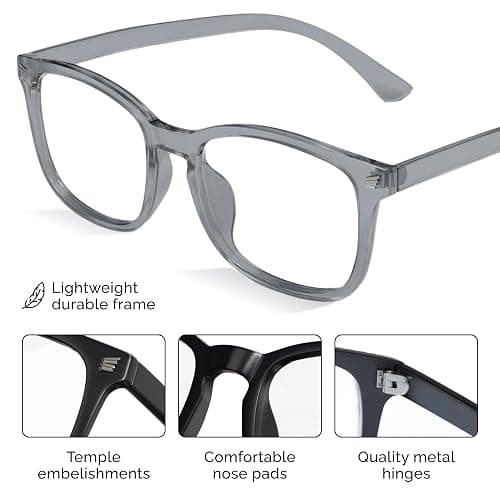 livho High Tech Blue Light Glasses - Advanced Blue Light Blocking Computer Glasses - Screen Fatigue & UV Protection thumbnail 4
