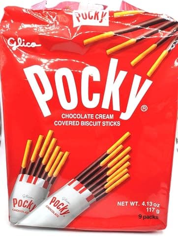 Pocky Sticks Japanese Snacks Pocky Variety Pack of 3 Asian Snacks - Poky Stix Strawberry, Chocolate, Cookies, and Cream Asian Candy by Grateful Grocer, 3 Piece Set, 1.0 Count, 108.0 grams thumbnail 3