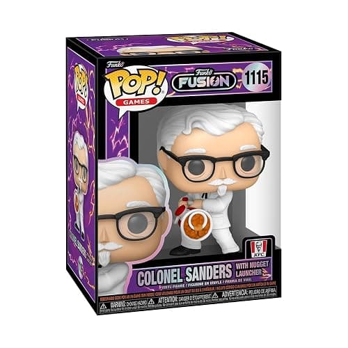Funko Pop! Ad Icons: Fusion - Colonel Sanders - 1/6 Odds for Rare Chase Variant Fusion - Collectable Vinyl Figure - Gift Idea - Official Merchandise - Toys for Kids & Adults - Image 1