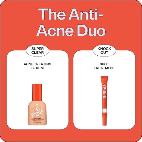 Bubble Skincare Knock Out 1.8% Salicylic Acid Acne Spot Treatment - Deep Cleansing Blemish Spot Treatment with Wintergreen & Willow Bark Extract - Clarifies & Calms Oily Skin (10ml) thumbnail 6