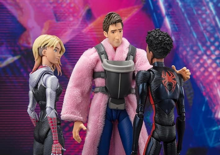TAMASHII NATIONS - Spider-Man: Across The Spider-Verse - Peter B. Parker & MayDay Parker S.H.Figuarts Action Figure thumbnail 10