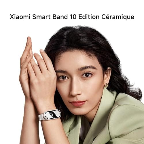 XIAOMI Smart Band 10, Bracelet Connecté, Autonomie 21 jours, rose | Charge rapide, suivi sommeil et santé, 150+ sports, iOS et Android, 5 ATM, garantie 2 ans, cadres multimatériaux thumbnail 3