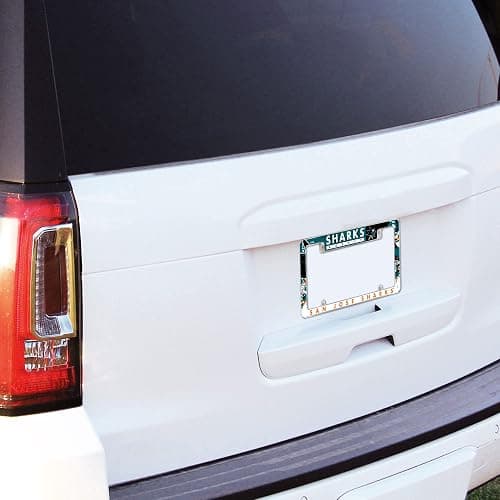 Rico Industries NFL Football Black 12" x 6" Chrome All Over Automotive License Plate Frame for Car/Truck/SUV thumbnail 5