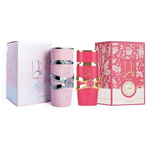 Lattafa 2 Piece Fragrance Bundle for Women (3.4 Ounce Yara Eau De Parfum Spray + 3.4 Ounce Yara Candy Eau De Parfum Spray) thumbnail 2