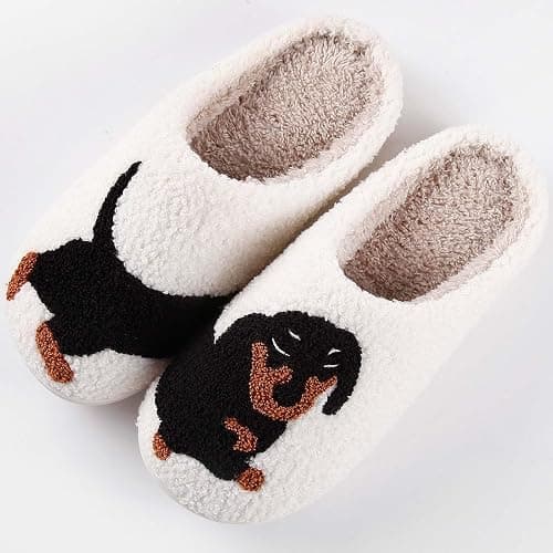 AMAZON-Aucomfo Animal Slippers For Women Men Adult House Slippers for Womens Mens Kawaii Bedroom Slipper Cartoon Slides Memory Foam Slipper For Woman thumbnail 4