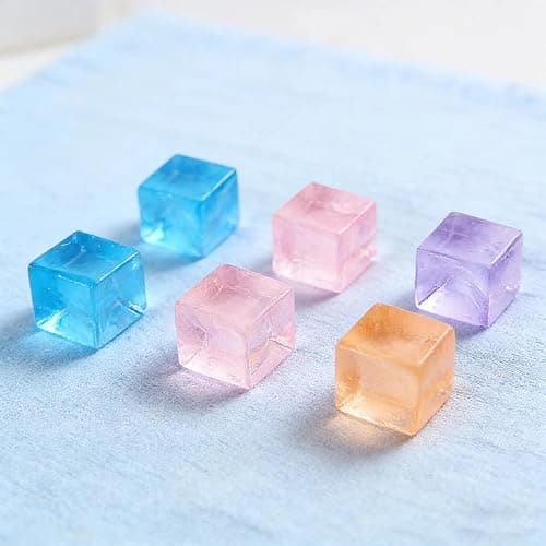 MAIKAOZAI 10Pcs Squishy Cube,Stress Balls for Adults, Fidget Sensory Toy, Cube for Anxiety Relief, Soft & Durable Squishy Fidget Toys for Office & Home thumbnail 4