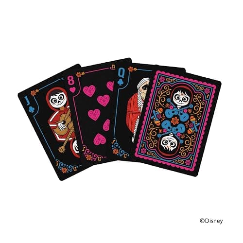 Bicycle Disney Coco Collectible Standard 52 Deck of Cards, Poker Size, Gifts, Family & Kids Card Game Night thumbnail 4