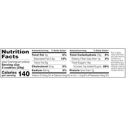 GLUTINO Chocolate Vanilla Creme Cookies, 10.5 oz thumbnail 8