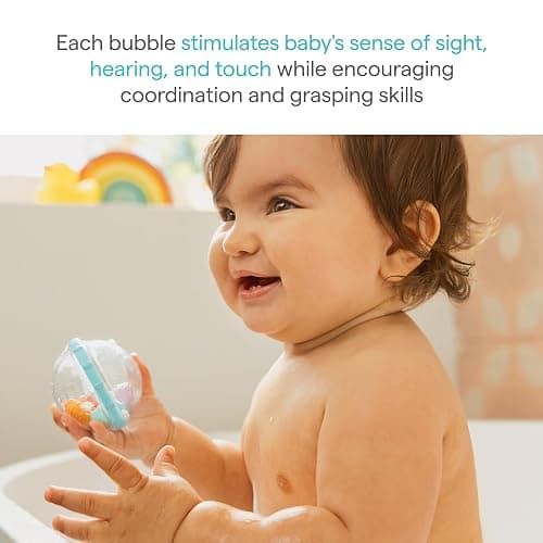 Munchkin® Float & Play Bubbles™ Baby and Toddler Bath Toy, 4 Count thumbnail 3