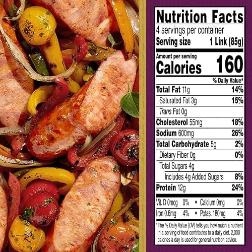 Aidells Korean Bbq Style Smoked Chicken Sausage, 12 Oz (4 Count) thumbnail 7