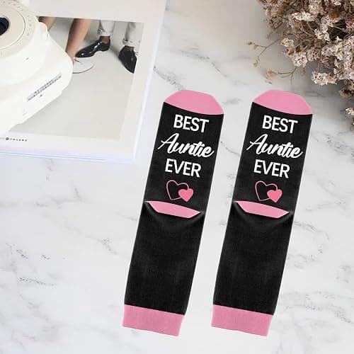 nuozodki Christmas Mothers Day Father's Day Birthday Gifts for Women & Men,Stocking Stuffers,Socks for Women,Mens Socks thumbnail 3