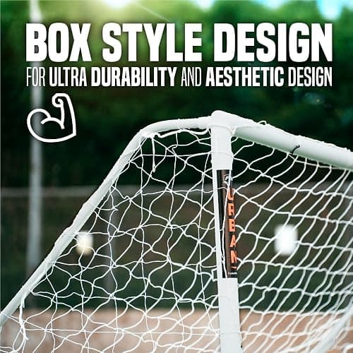 FLICK Match Grade Soccer Goal | All Weather, Ultra Thick Goal Post | 6 x 4ft or 12 x 6ft | Easy Assembly | Backyards or Clubs thumbnail 8
