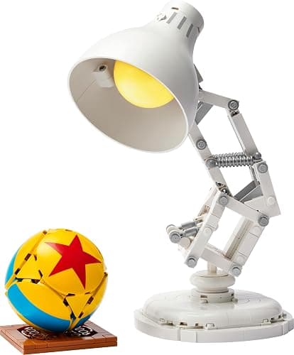 LEGO Ideas Disney Pixar Luxo Jr. Lamp Building Set for Adults - Movie Memorabilia Model with Hidden Film References - Home Office Desk Decor - Collectible Gift Idea - 21357 thumbnail 10