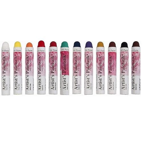Jack Richeson 121501 Shiva Oil Paintstik, Student Colors, Set of 12 thumbnail 2