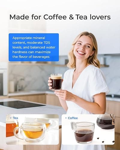 Waterdrop PT-07R Water Filter Pitcher, 10-Cup, NSF Certified, 200-Gallon Long-Life Filter, Improves Coffee & Tea Taste, Reduces PFOA/PFOS and Chlorine, 5X Longer Filter Life, Pink thumbnail 3