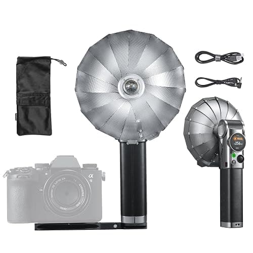 Godox Lux Master Retro TTL HSS Camera Flash,Touch Screen,Wireless Sync, Built in Battery,2.4G Wireless X System Compatible with Sony/Nikon/Canon/Fuji/Leica/Sigma/Panasonic - Image 1