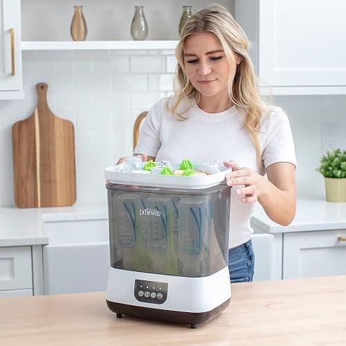 Dr. Brown's All-in-One Sterilizer and Dryer for Baby Bottles, Parts & Other Newborn Essentials - All-in-One Sterilizer & Dryer thumbnail 9