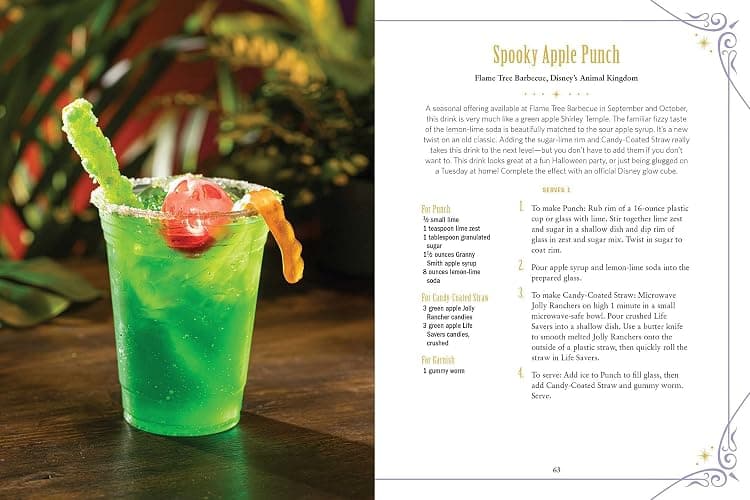 The Unofficial Disney Parks Drink Recipe Book: From LeFou's Brew to the Jedi Mind Trick, 100+ Magical Disney-Inspired Drinks (Unofficial Cookbook Gift Series) thumbnail 3