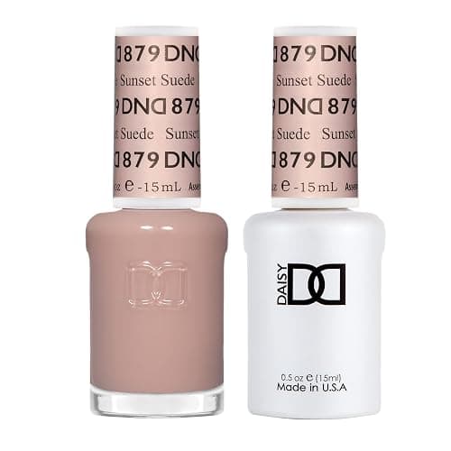 DND Gel Polish Set, Sheer Collection, UV/LED GelPolish and Air Dry Nail Lacquer, Matching Chip-Free Polish Duo, 0.5 Fl Oz Each - Image 1