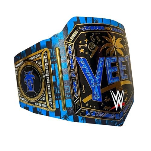 New Jey Uso Yeet Championship Title Belt – Undisputed Championship Replica Belt 2MM - Easy Wear Adjustable 4MM Leather Strap - Adult Size thumbnail 2