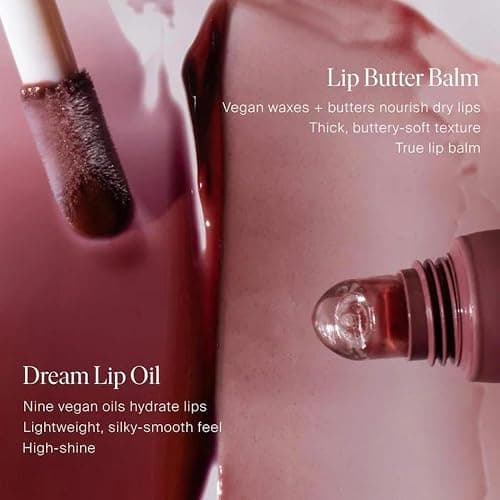 Summer Fridays Dream Lip Oil - Tinted Lip Oil with Moisturizing Sheer Coverage, High-Shine and Deep Hydration - Non-Sticky Formula for Long-Lasting Softness - Rosewood Nights (0.15 Oz) thumbnail 7