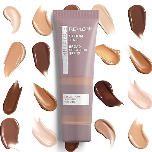 Revlon Illuminance Tinted Serum, Triple Hyaluronic Acid, Evens Out Skin Tone Over Time and Hydrates All Day, SPF 15, 317 Tan Sand, 0.94 fl oz. thumbnail 7