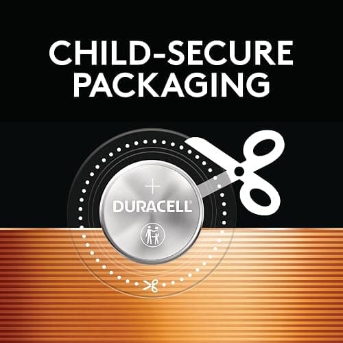 Duracell 2032 Lithium Battery, 2 Count (Pack of 1), Compatible with AirTag, Child Safety Features, Key Fob, CR2032 3V Cell thumbnail 5