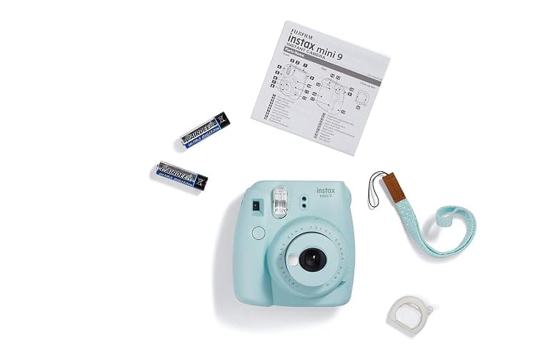 FUJiFILM Instax Mini 9 Instant Camera - Ice Blue (Renewed) thumbnail 6