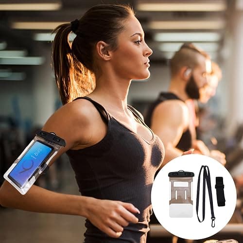 NUOBESTY Waterproof Touch Screen Phone Bag and Easy Access with PVC Material 3pcs for Kayaking and Fishing thumbnail 9