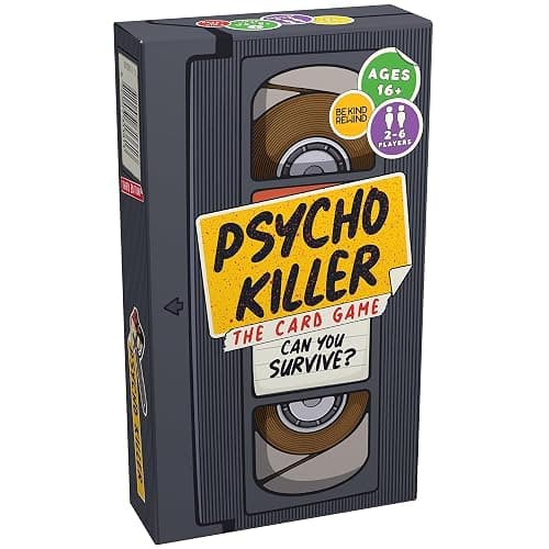 Escape Tabletop Games: Psycho Killer: Third Edition - The Card Game, Can You Survive? Fast-Paced Party Game, Ages 16+, 2-6 Players, Amazon Exclusive - Image 1