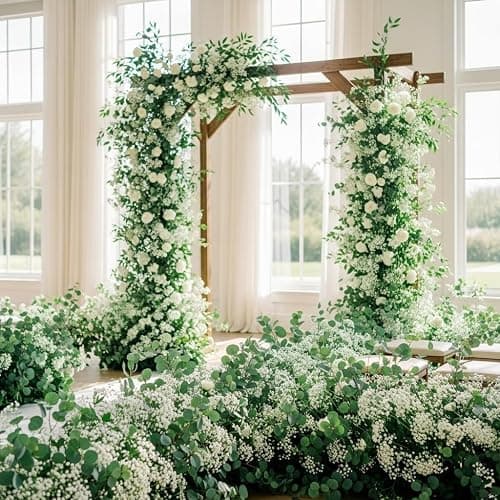 Sukh 10PCS Baby Breath Artificial Flowers Fake Babys Breath Gypsophila Flowers Bulk Realistic Artificial Flowers Bouquet Flores Artificiales para Decoracion for Wedding Party Home Decoration thumbnail 7