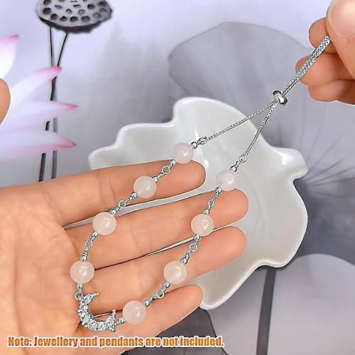 Fesorsi Silver Necklace Chain for Jewelry Making, 46ft 6 Style Rolled Steel DIY Jewelry Chain Roll Bracelet Bulk Link Plated Permanent for Earring Anklet Craft with Jump Ring, Lobster Clasp, Pliers thumbnail 8