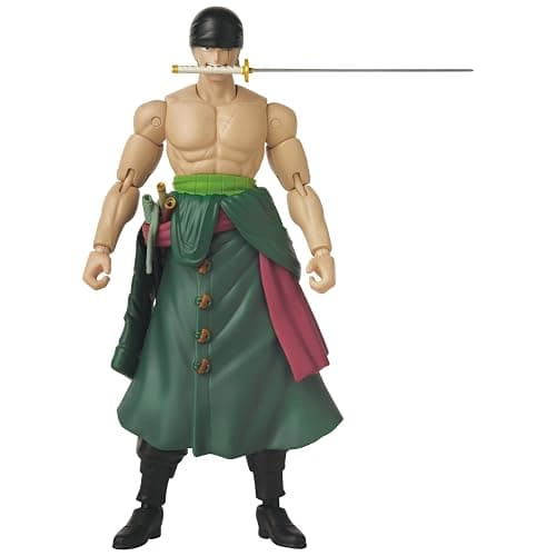 ANIME HEROES - One Piece - Roronoa Zoro Three Sword Style Action Figure | One Piece 6 Inch Action Figure Anime Heroes - Roronoa Zoro Three Sword Style thumbnail 4
